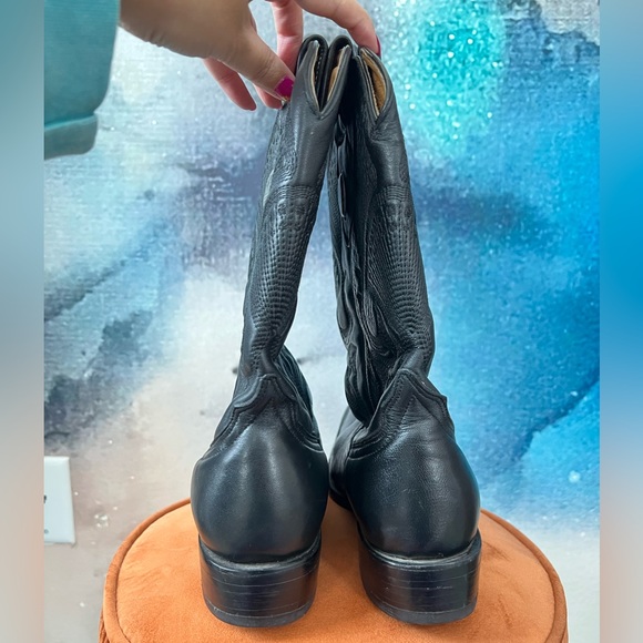 Las Trankas | Men’s  Leather Cowboy Boots - Picture 5 of 15